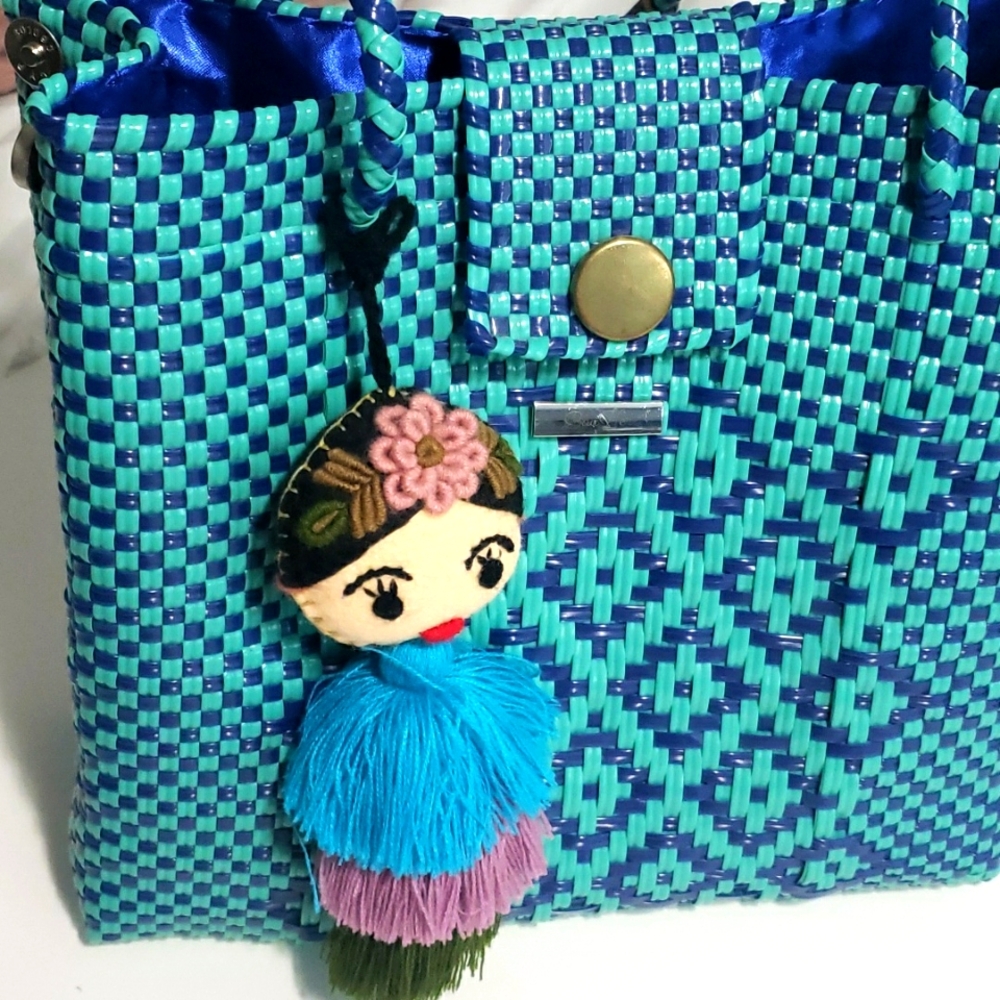 Recycled Plastic Tote Boho Tote Beach Bag